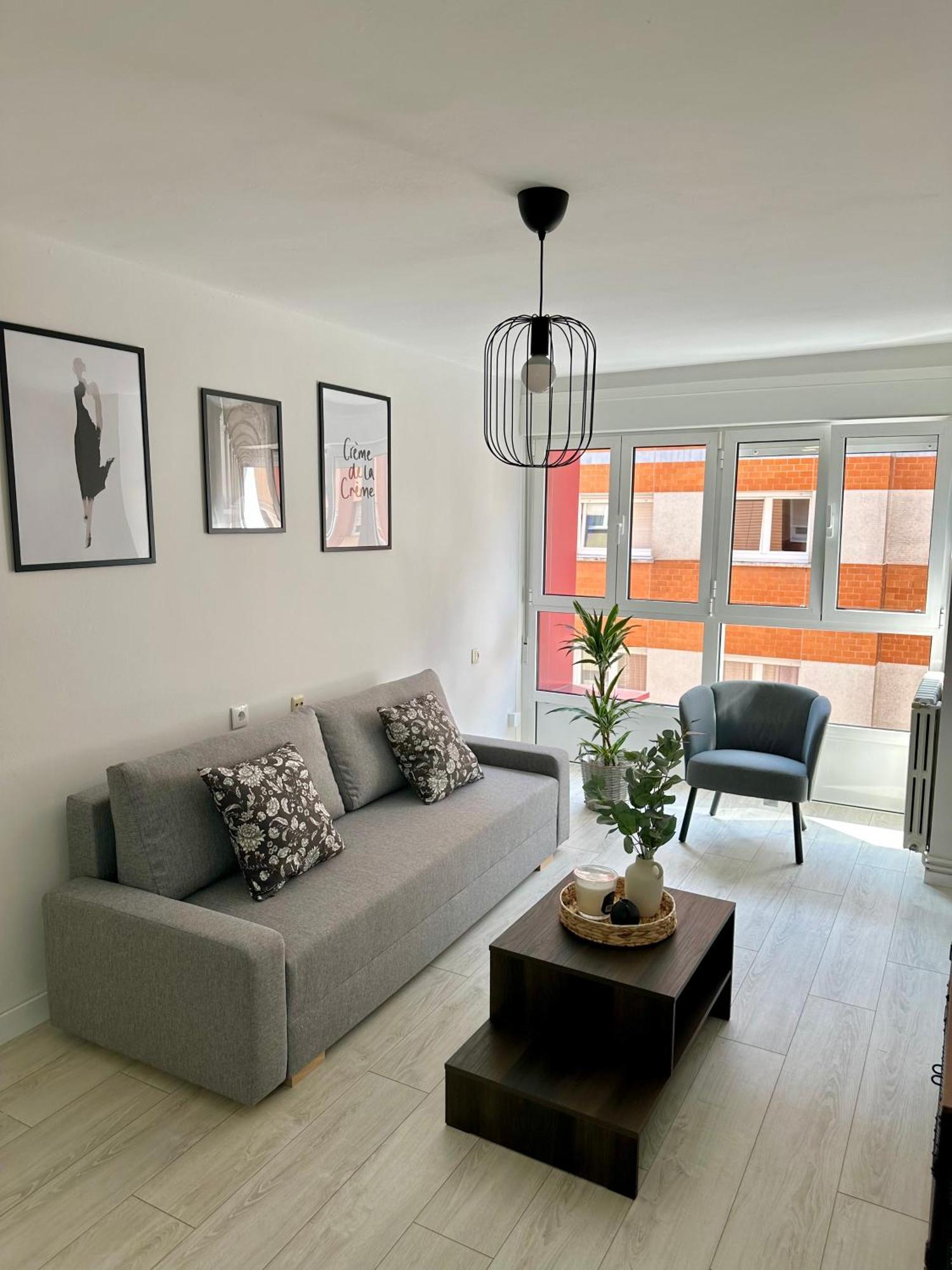 Cozy Flat 5 Mins From The Beach Gijón Exterior foto