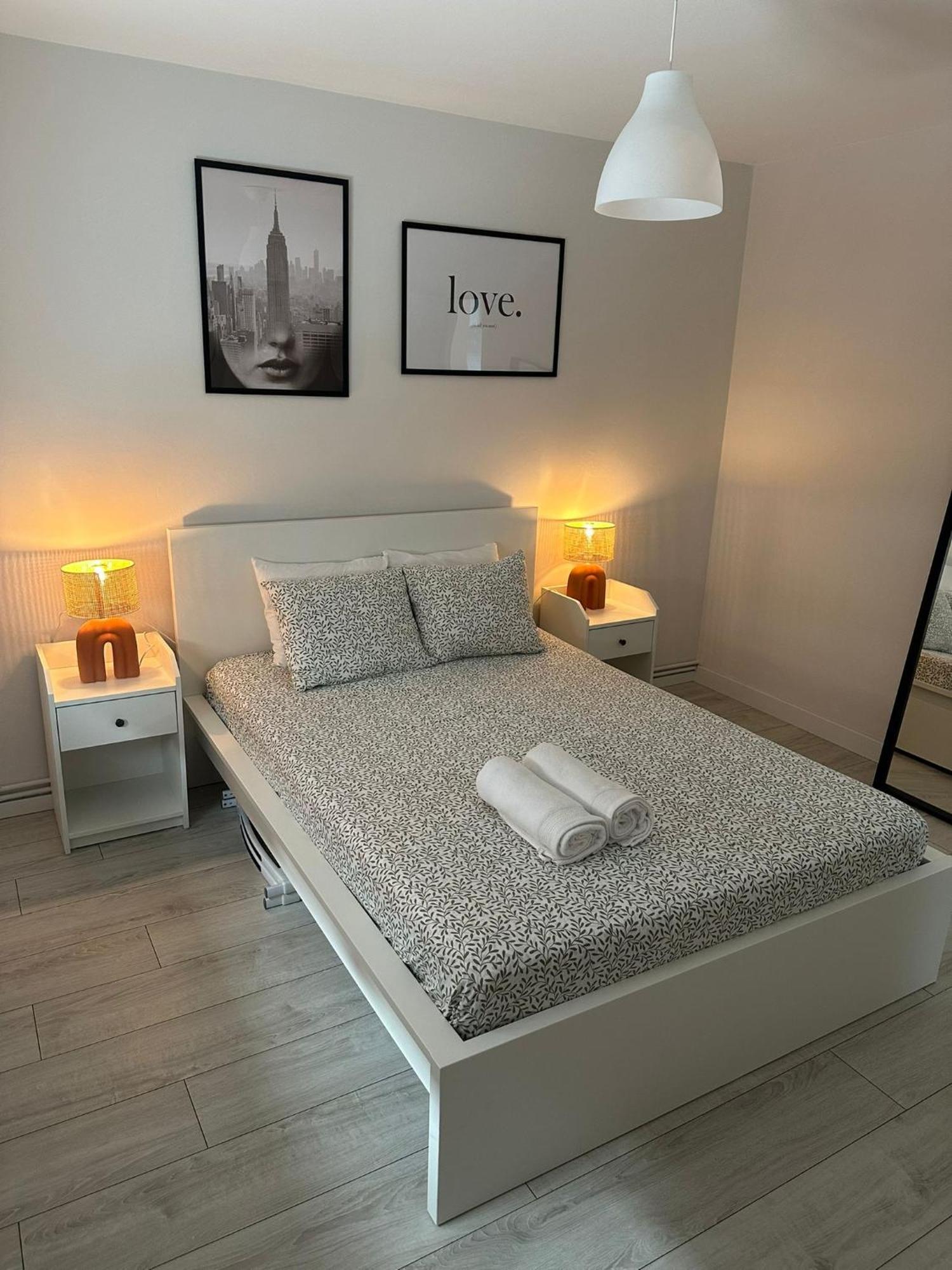 Cozy Flat 5 Mins From The Beach Gijón Exterior foto